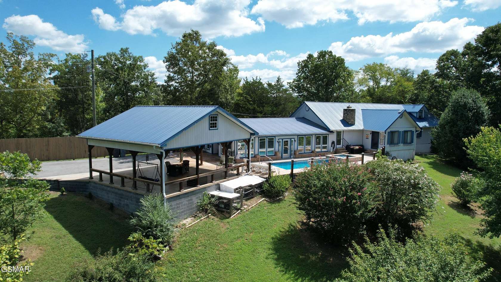 2 Acres of Residential Land with Home for Sale in Sevierville, Tennessee