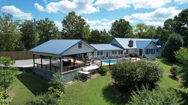 2 Acres of Residential Land with Home for Sale in Sevierville, Tennessee