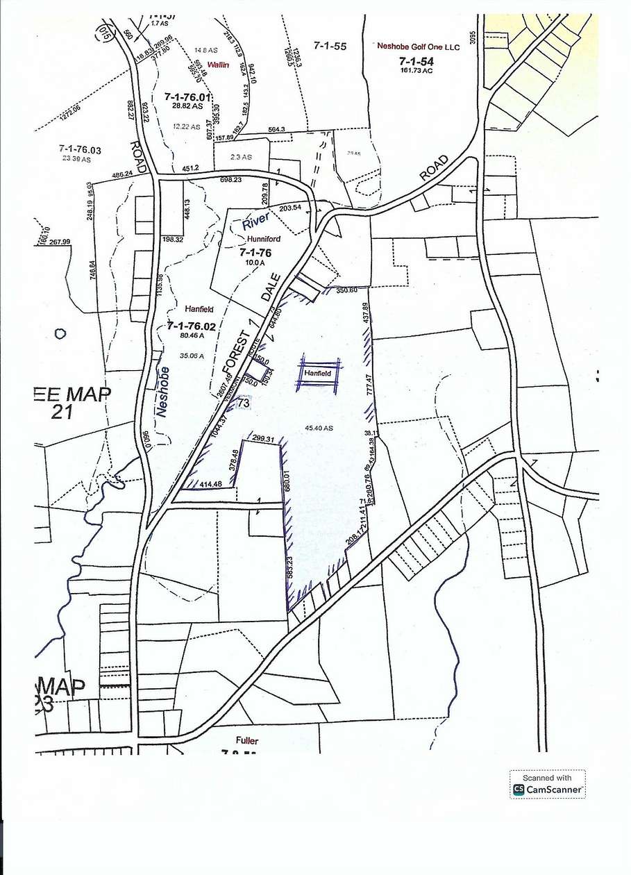 45.4 Acres of Land for Sale in Brandon, Vermont