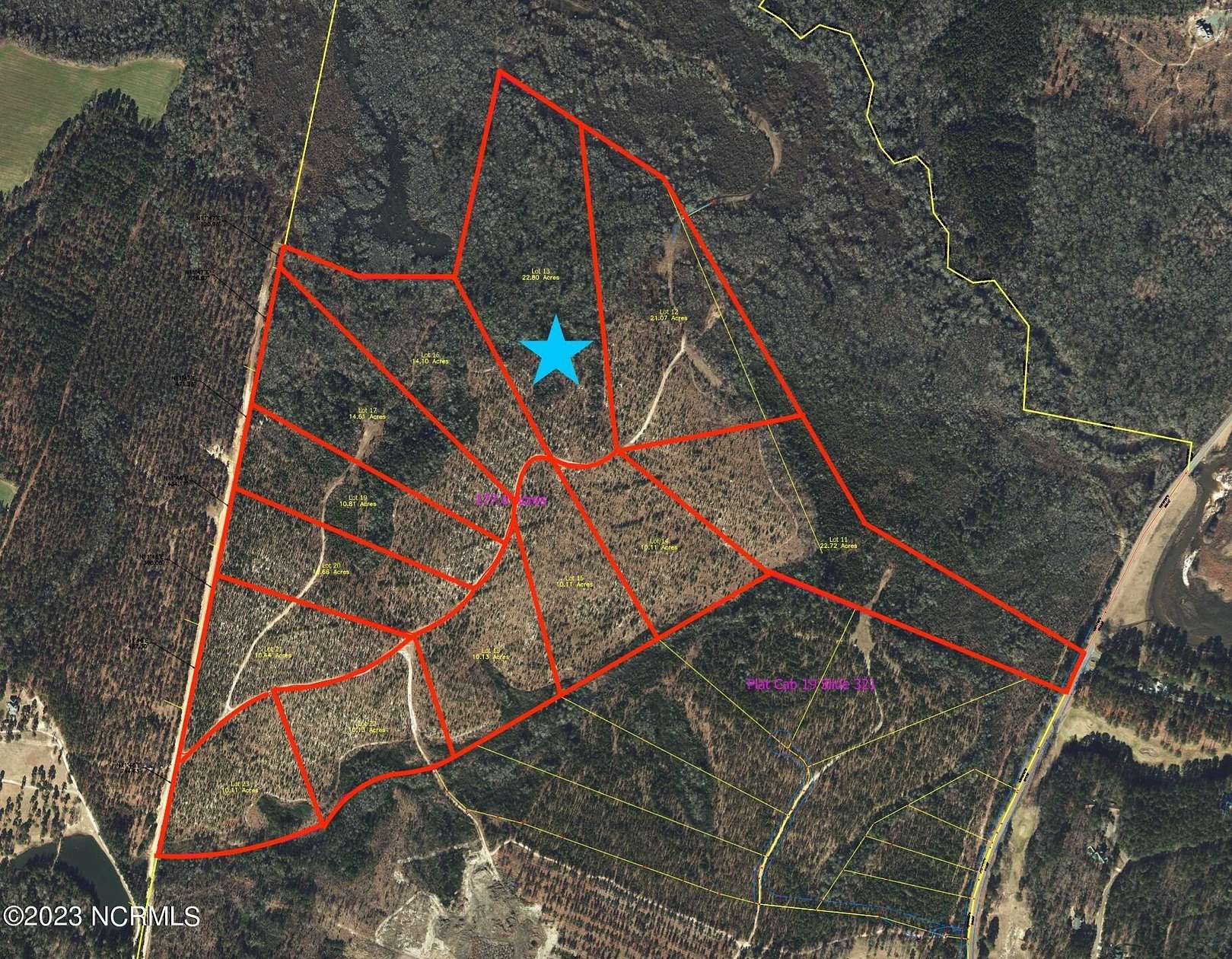 22.8 Acres of Recreational Land for Sale in Vass, North Carolina