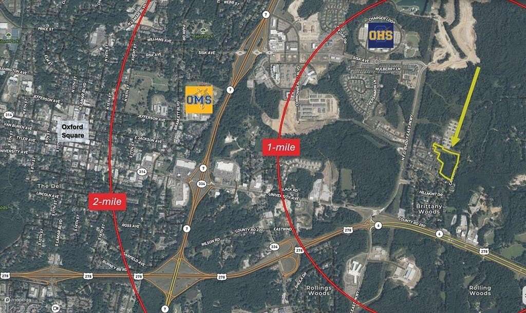 10 Acres of Land for Sale in Oxford, Mississippi