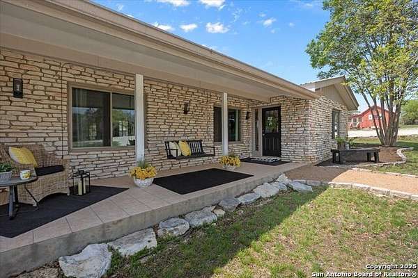 39 Acres of Agricultural Land with Home for Sale in Comfort, Texas