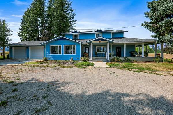 18 Acres of Land with Home for Sale in Deer Park, Washington