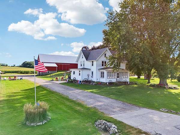 14.4 Acres of Land with Home for Sale in Watertown, Wisconsin