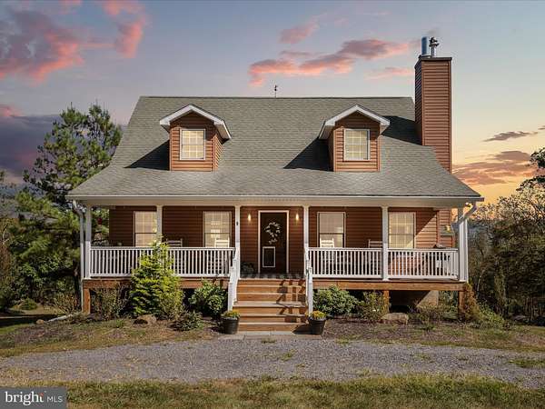 30.2 Acres of Land with Home for Sale in Yellow Spring, West Virginia