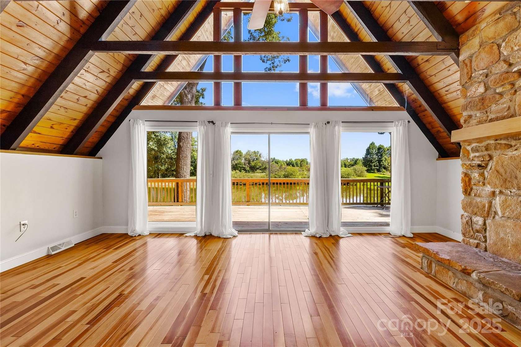 7.66 Acres of Residential Land with Home for Sale in Hamptonville, North Carolina