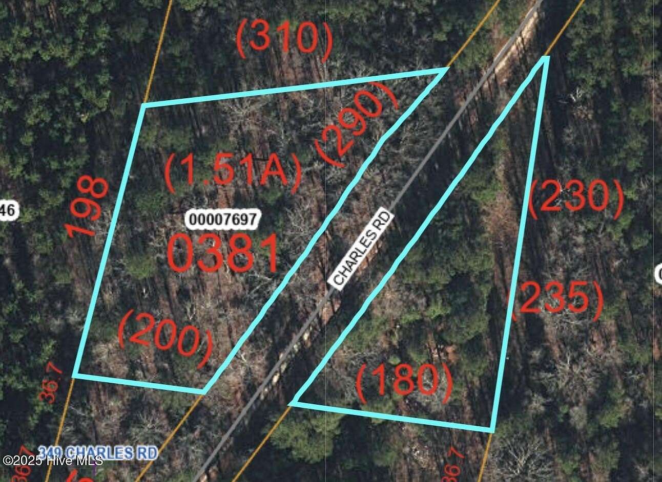 1.5 Acres of Residential Land for Sale in Eagle Springs, North Carolina