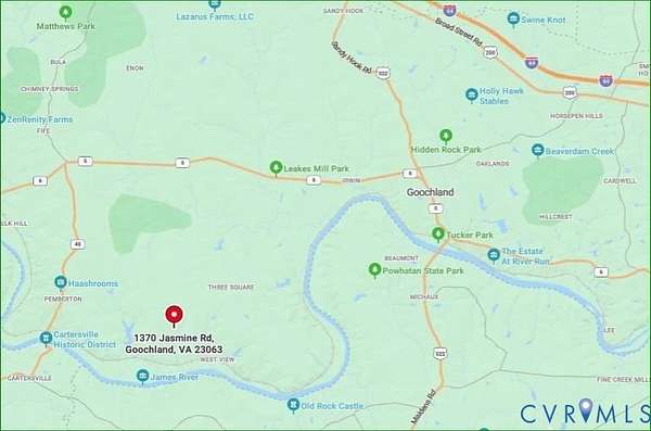 10.2 Acres of Land for Sale in Goochland, Virginia