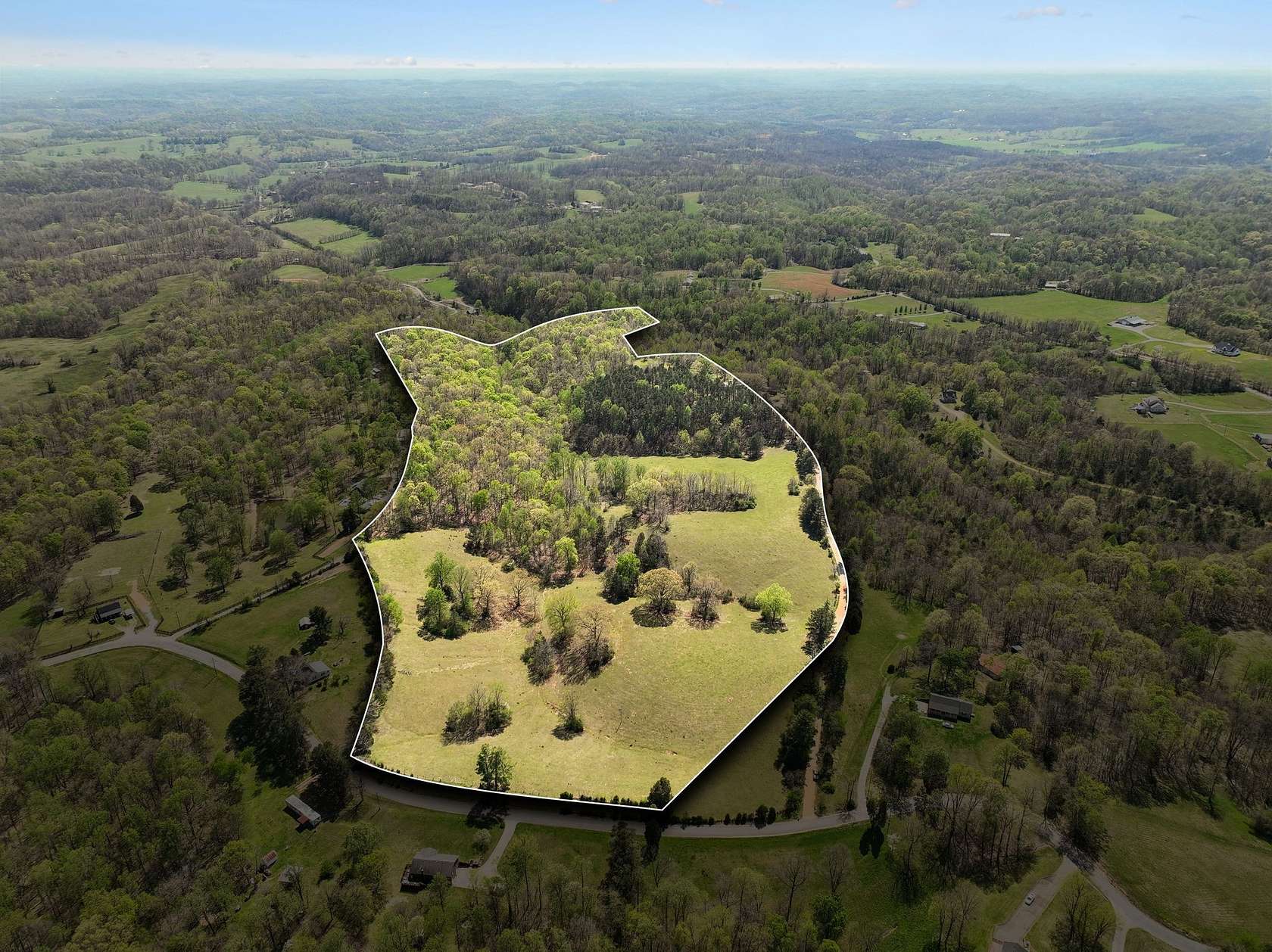 50.2 Acres of Land for Sale in Santa Fe, Tennessee