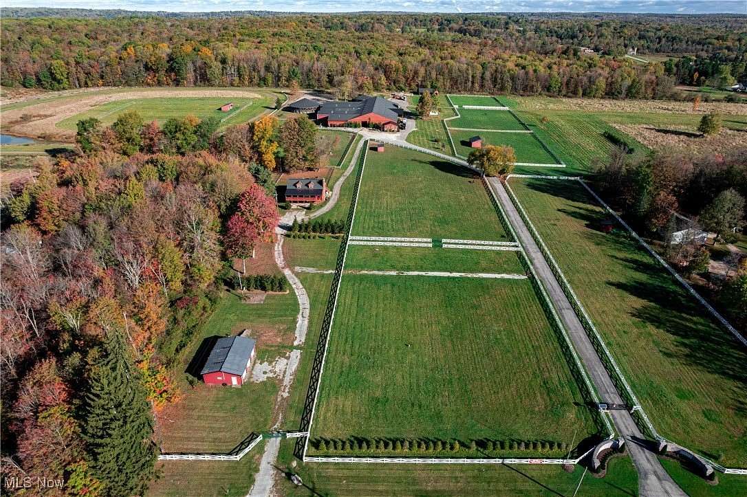 58 Acres of Agricultural Land with Home for Sale in Chardon, Ohio