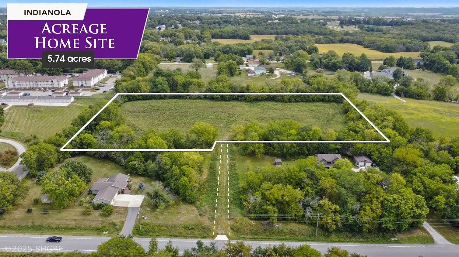 5.74 Acres of Residential Land for Sale in Indianola, Iowa