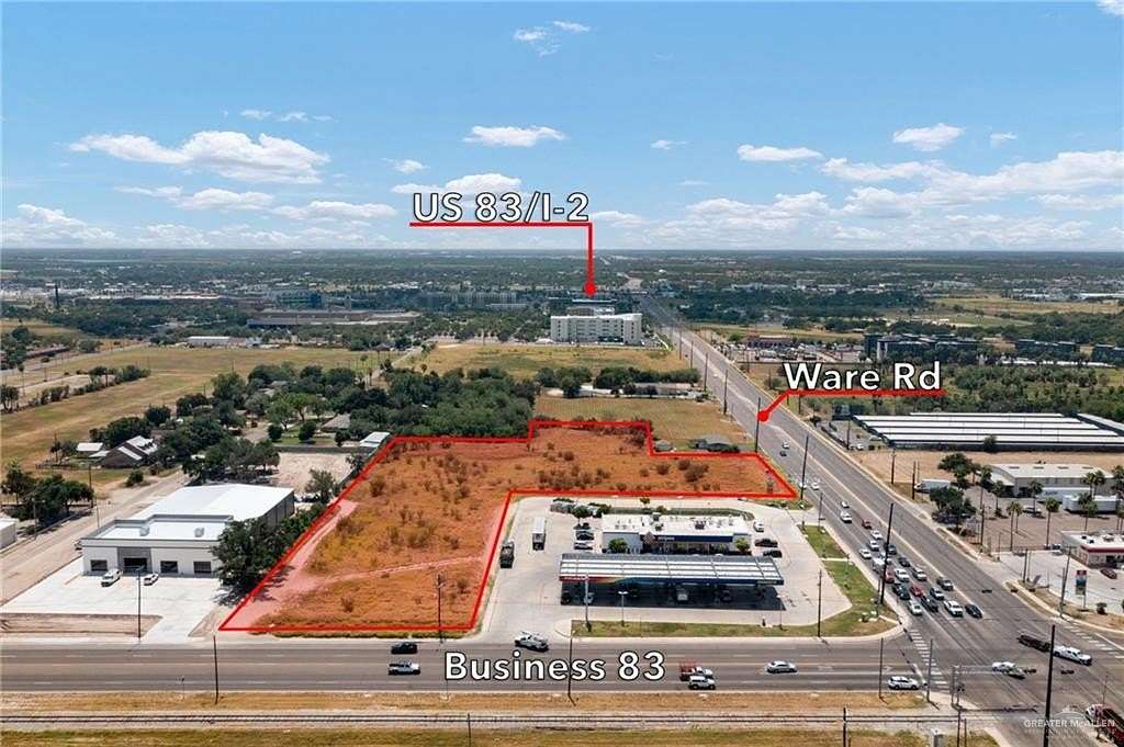 5.16 Acres of Commercial Land for Sale in McAllen, Texas
