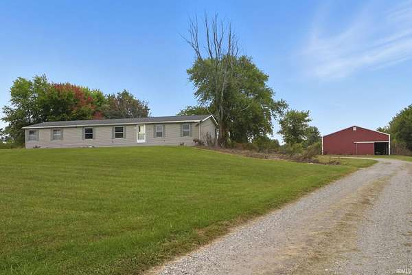 5.1 Acres of Residential Land with Home for Sale in Pierceton, Indiana