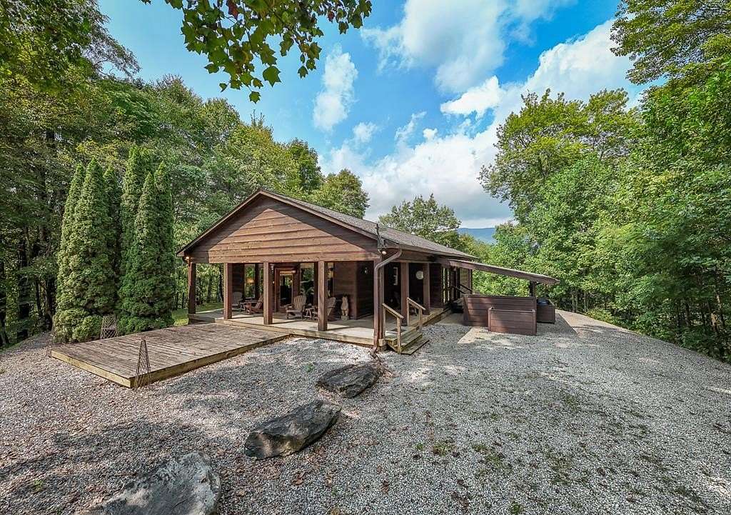 2.12 Acres of Residential Land with Home for Sale in Bryson City, North Carolina