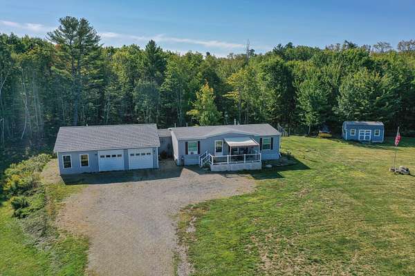 14 Acres of Land with Home for Sale in Swanville, Maine