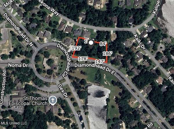 1 Acre of Residential Land for Sale in Diamondhead, Mississippi