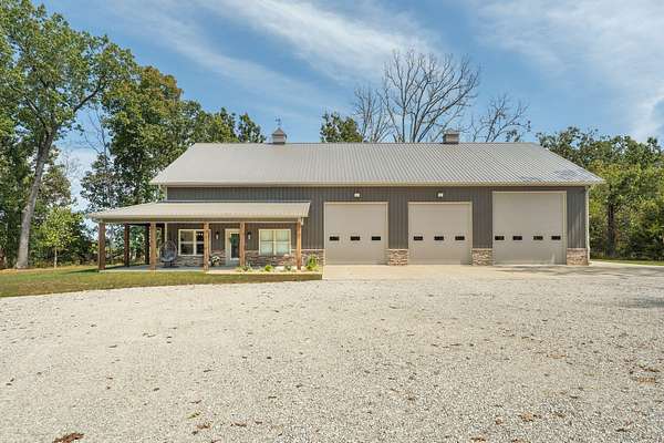 15 Acres of Recreational Land with Home for Sale in Seymour, Missouri