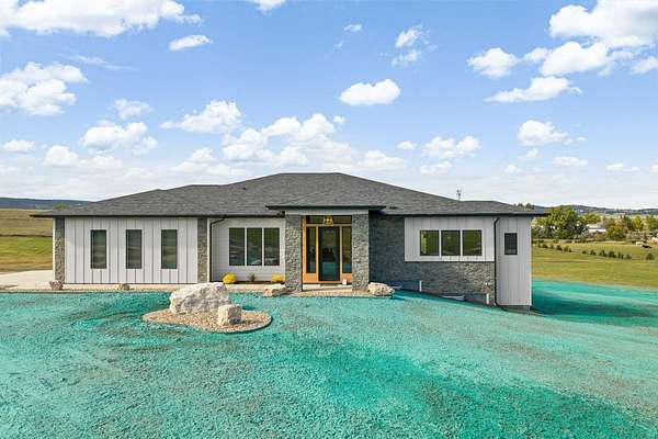 4 Acres of Residential Land with Home for Sale in Blackhawk, South Dakota