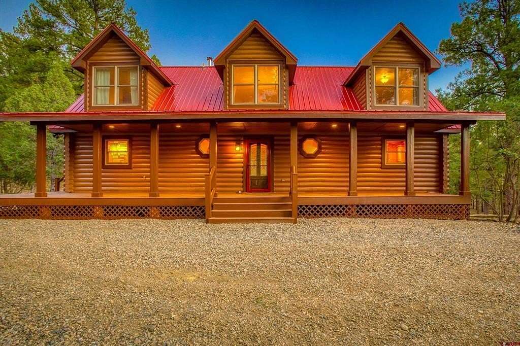 38.2 Acres of Recreational Land with Home for Sale in Pagosa Springs, Colorado