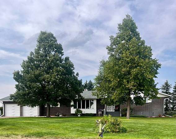 3.8 Acres of Residential Land with Home for Sale in Rushville, Nebraska