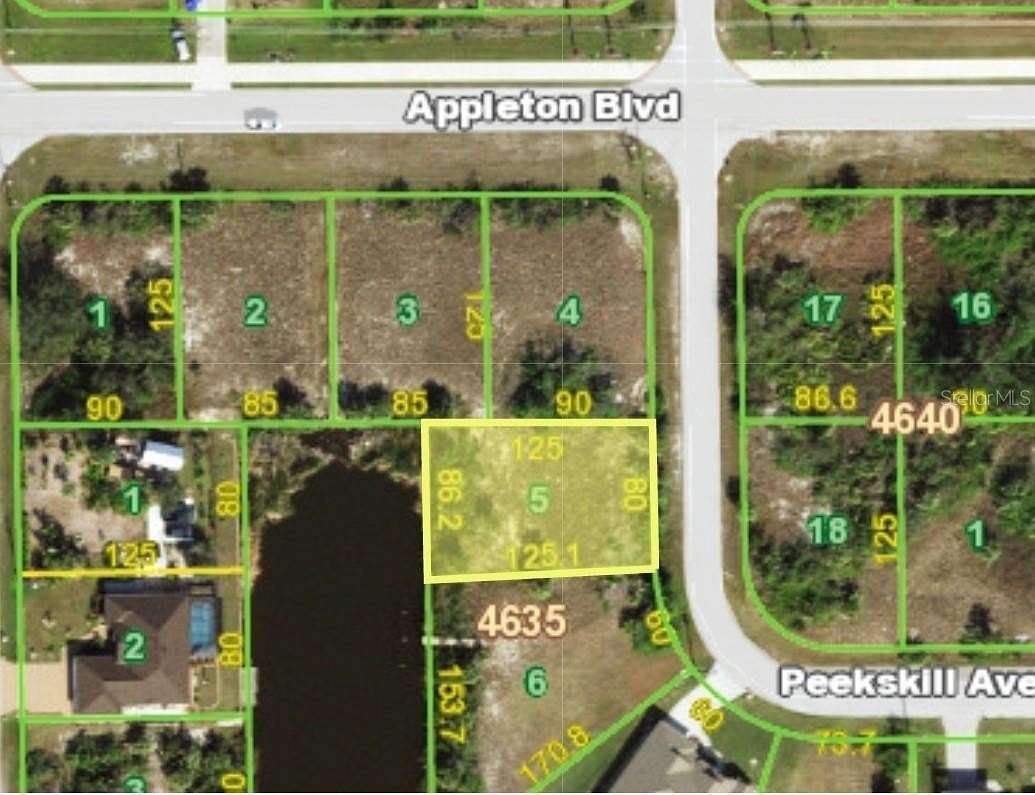 0.24 Acres of Land for Sale in Port Charlotte, Florida