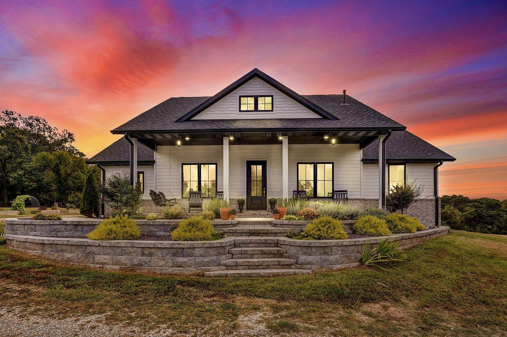 60.6 Acres of Land with Home for Sale in Clever, Missouri