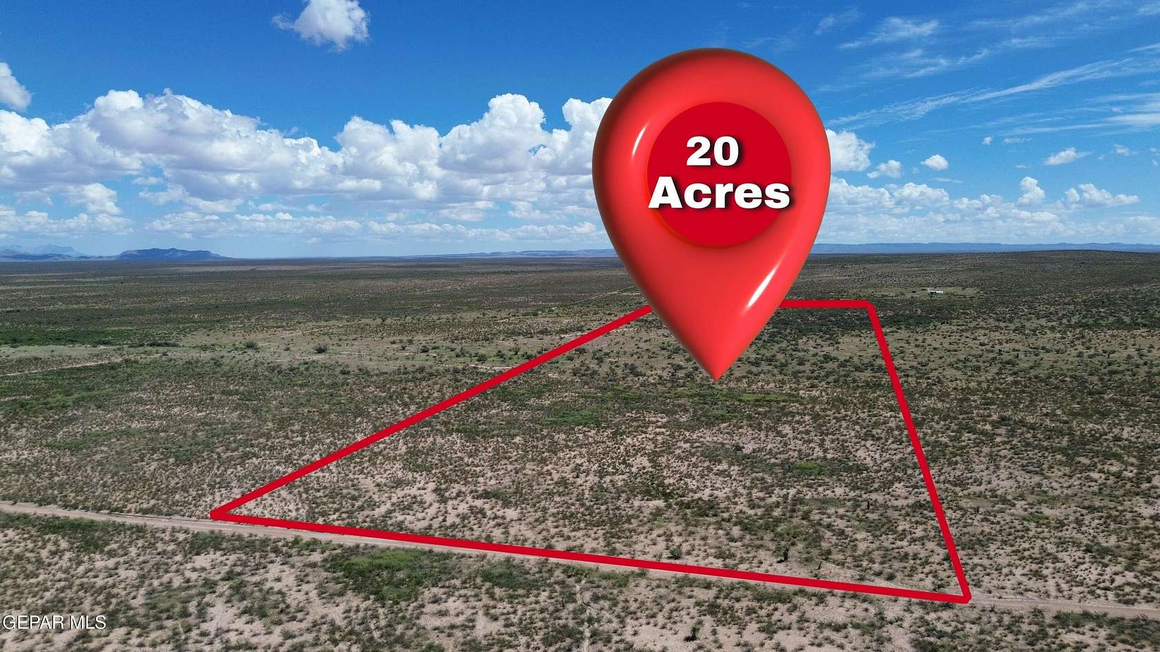 20 Acres of Recreational Land for Sale in Salt Flat, Texas