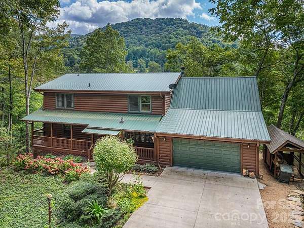 3.66 Acres of Land with Home for Sale in Waynesville, North Carolina