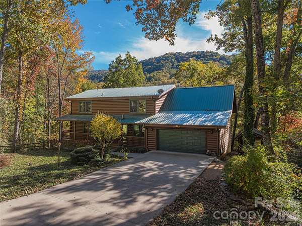 3.66 Acres of Land with Home for Sale in Waynesville, North Carolina