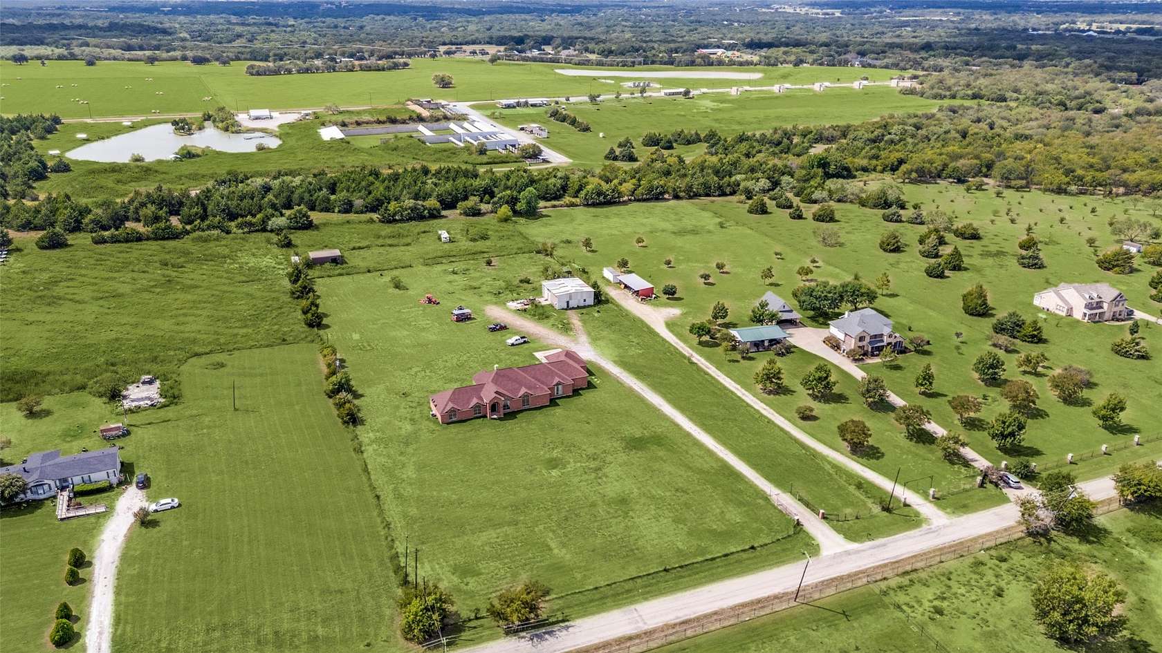 5 Acres of Land with Home for Sale in Mansfield, Texas
