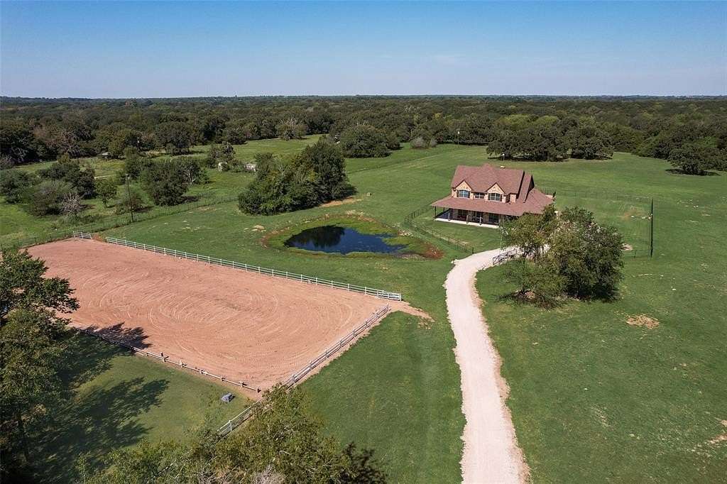 20.8 Acres of Agricultural Land with Home for Sale in Terrell, Texas