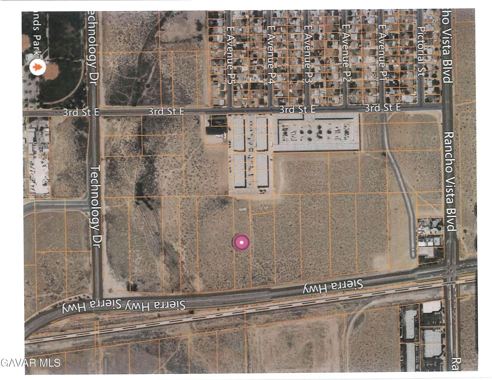 2.6 Acres of Commercial Land for Sale in Palmdale, California