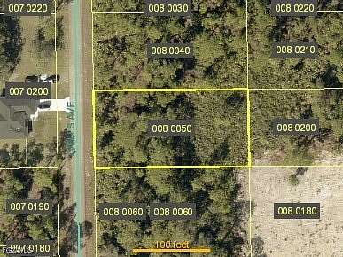 0.5 Acres of Land for Sale in Alva, Florida