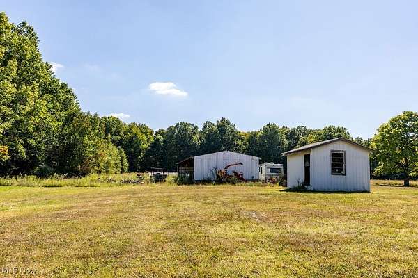 24.6 Acres of Recreational Land with Home for Sale in Canfield, Ohio