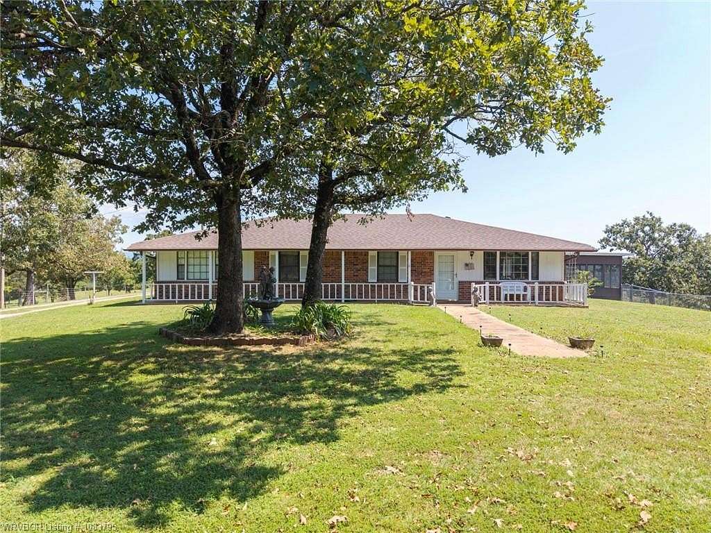 90.6 Acres of Land with Home for Sale in Howe, Oklahoma