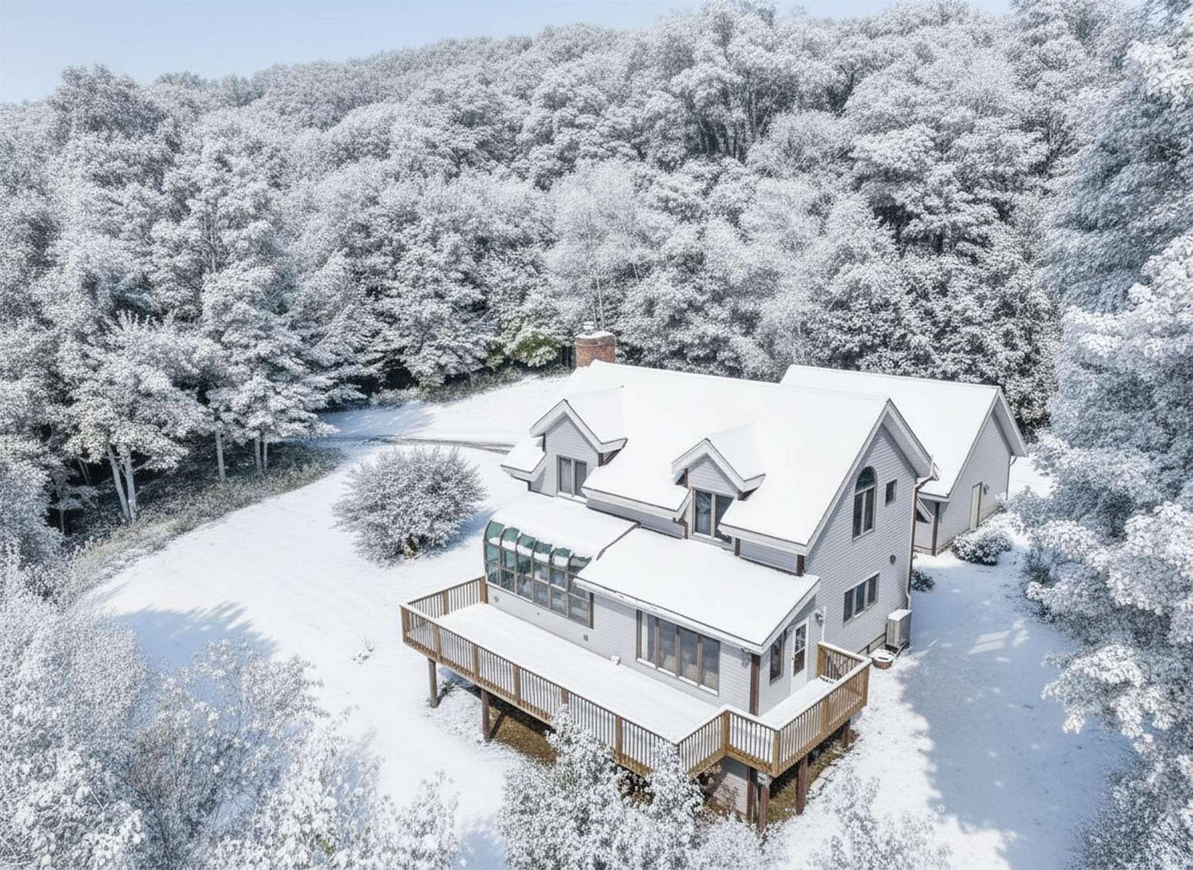 6.59 Acres of Residential Land with Home for Sale in Morristown, Vermont