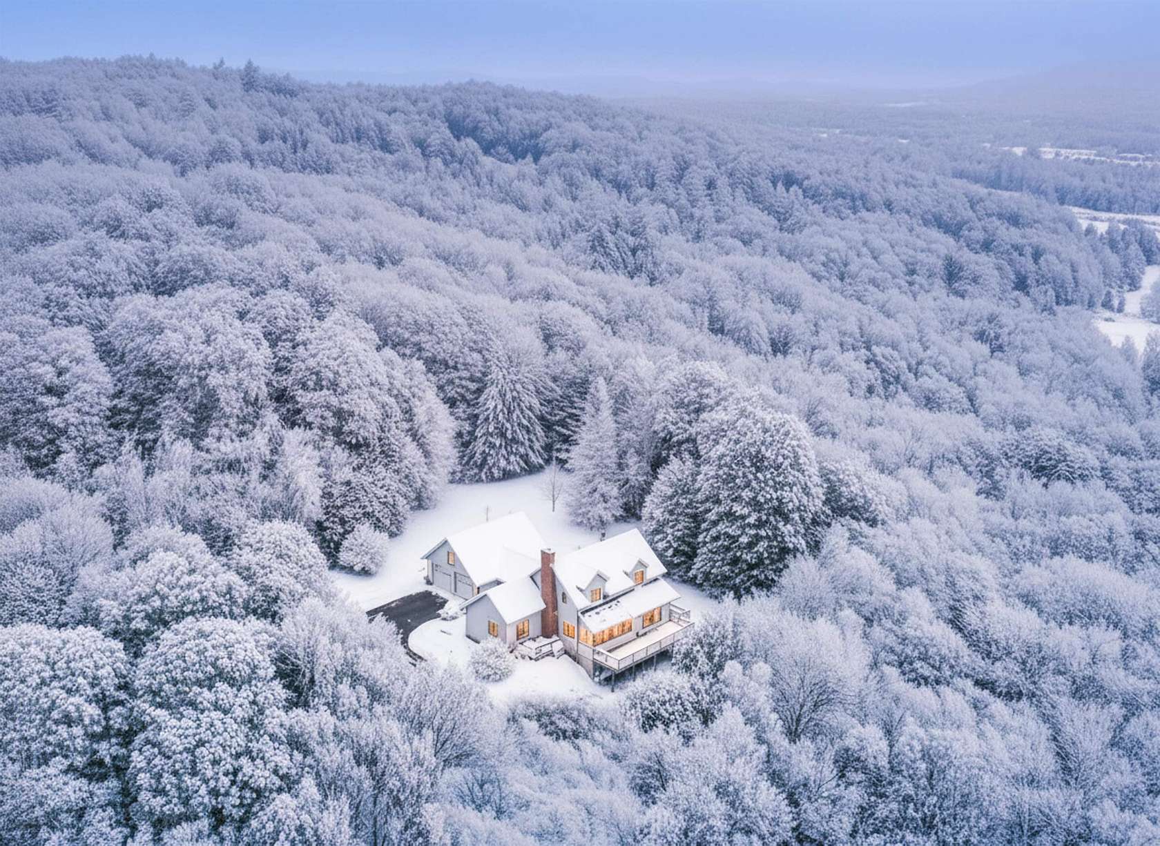 6.59 Acres of Land with Home for Sale in Morristown, Vermont