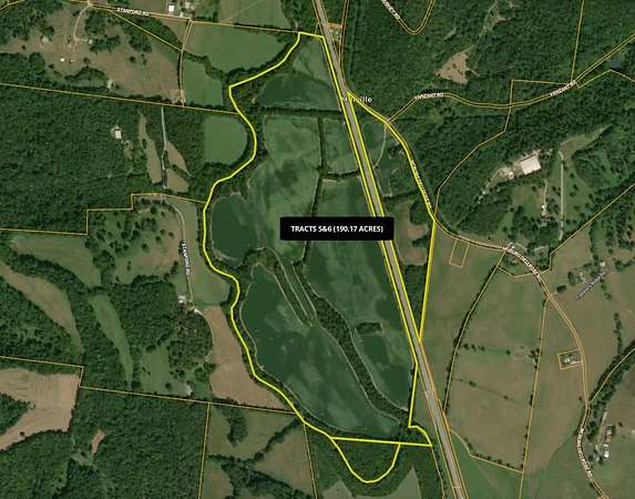 190 Acres of Recreational Land & Farm for Sale in Dellrose, Tennessee