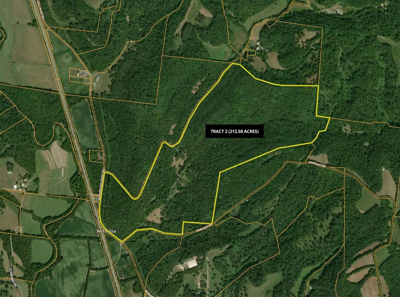 213 Acres of Land for Sale in Dellrose, Tennessee