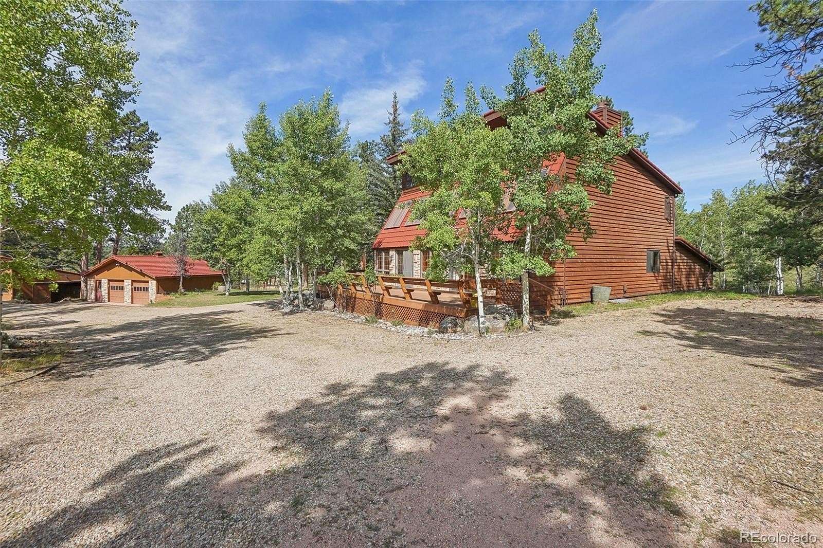 8 Acres of Land with Home for Sale in Woodland Park, Colorado