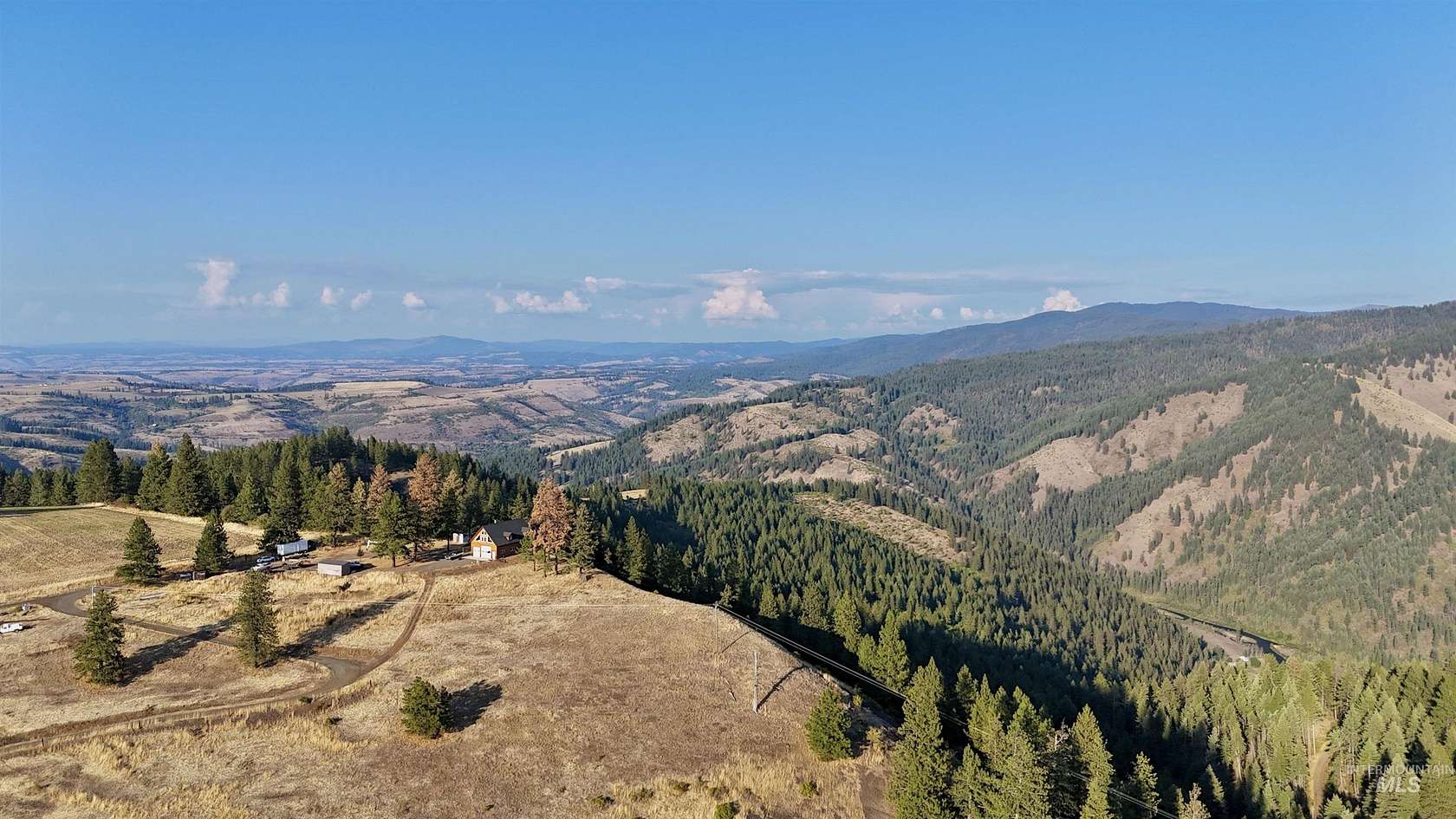 26.2 Acres of Recreational Land with Home for Sale in Grangeville, Idaho