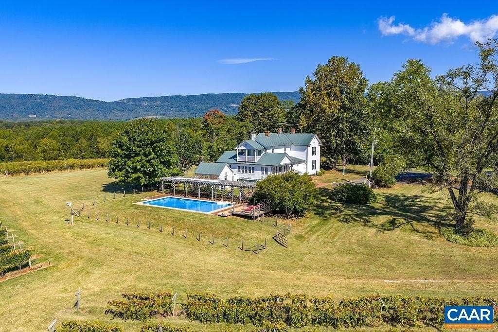 81.4 Acres of Agricultural Land with Home for Sale in Afton, Virginia