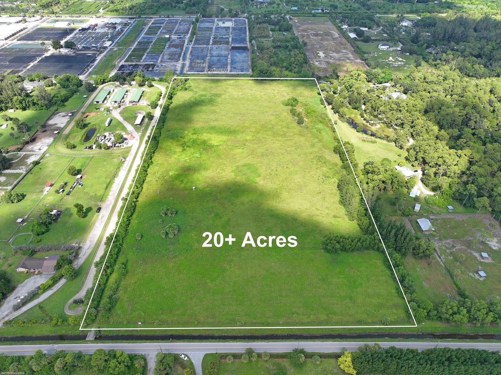 20 Acres of Agricultural & Residential Land for Sale in Loxahatchee Groves, Florida