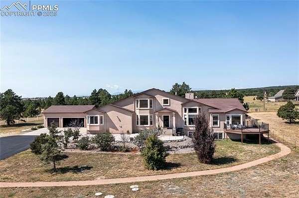 13.5 Acres of Land with Home for Sale in Elbert, Colorado
