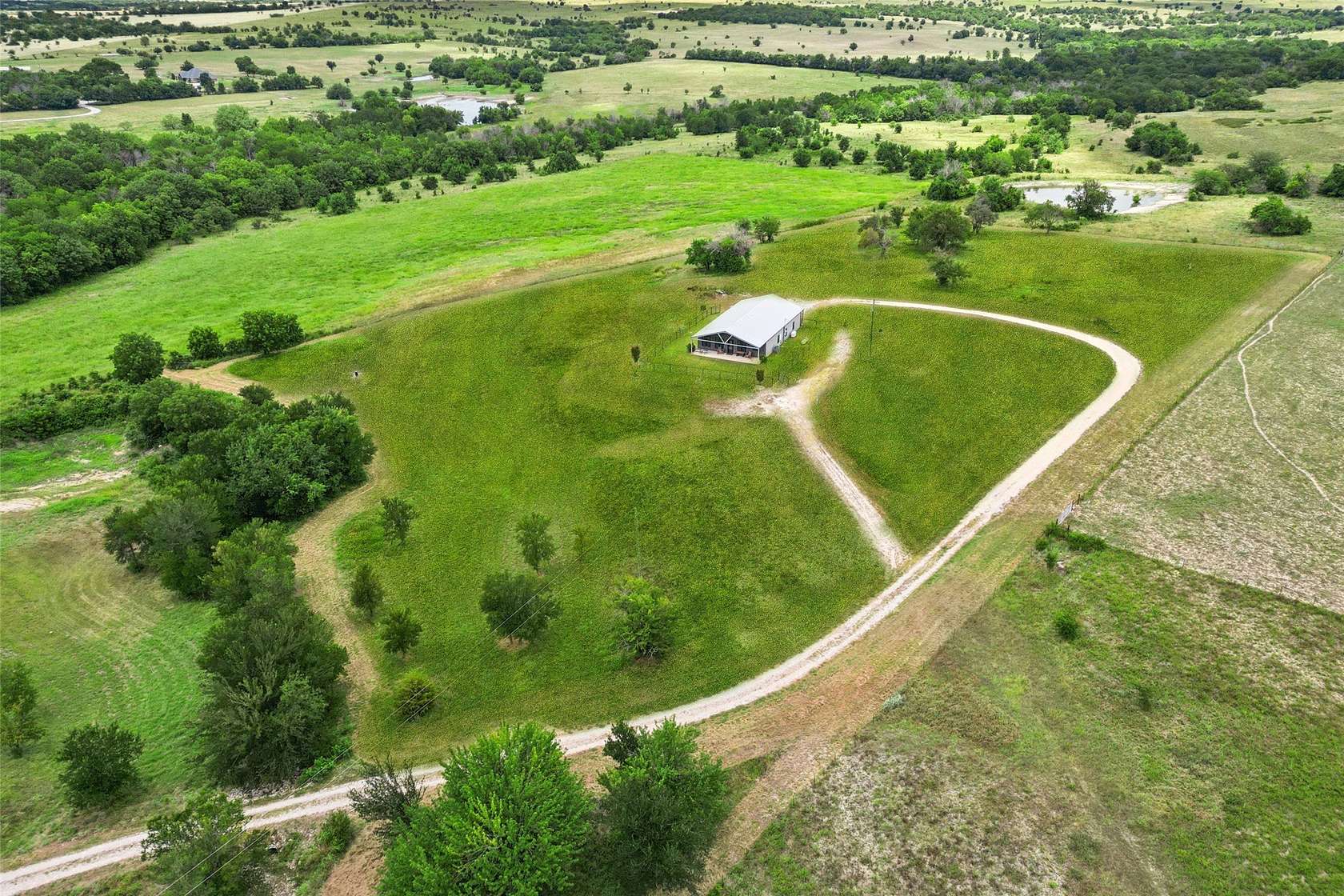26.6 Acres of Recreational Land with Home for Sale in Decatur, Texas