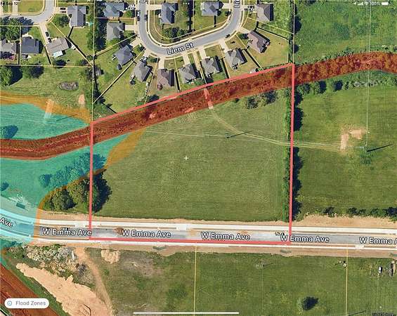 6.39 Acres of Residential Land for Sale in Springdale, Arkansas