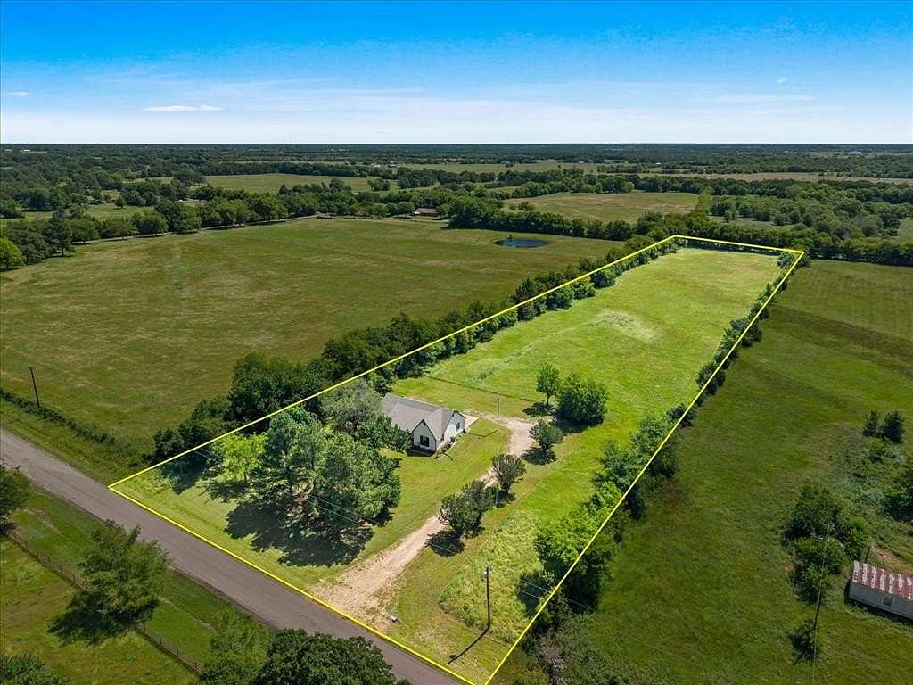 5 Acres of Land with Home for Sale in Campbell, Texas