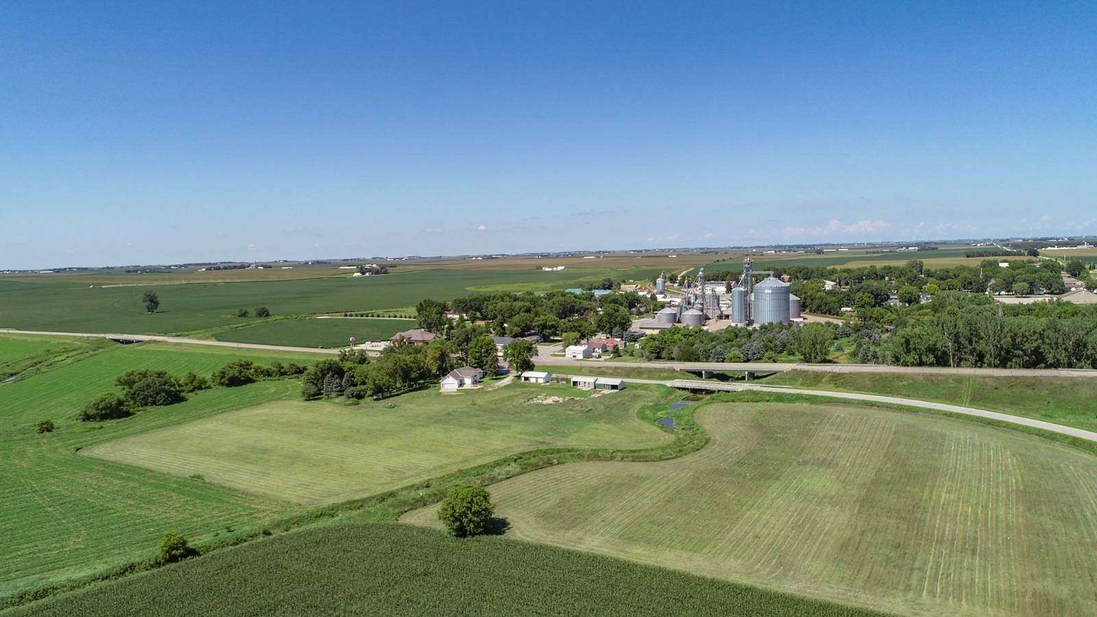 16.9 Acres of Land with Home for Sale in Lester, Iowa