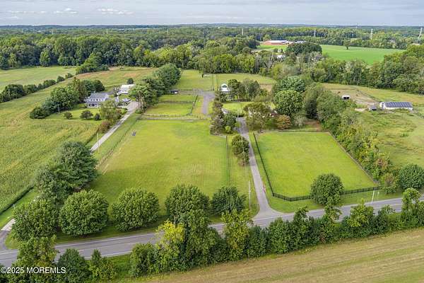 13 Acres of Land with Home for Sale in Cookstown, New Jersey