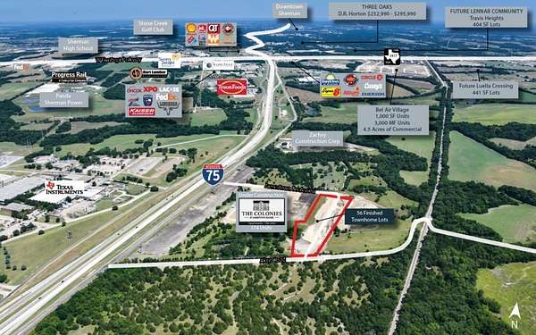 5.35 Acres of Mixed-Use Land for Sale in Sherman, Texas
